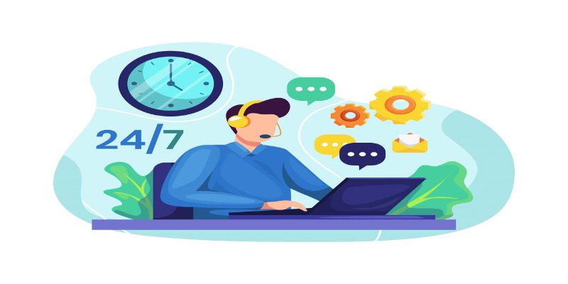 Đội ngũ chăm sóc khách hàng AG Gaming 58Win hoạt động 24/7